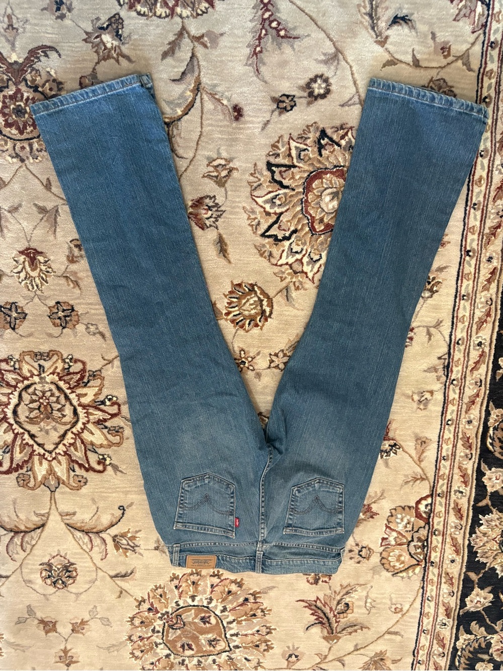 Levi's Blue Flared Women's Jeans - Picture 7 of 7